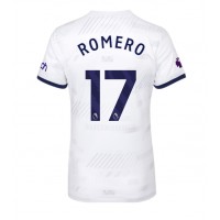 Stroje piłkarskie Tottenham Hotspur Cristian Romero #17 Koszulka Podstawowej dla damskie 2023-24 Krótki Rękaw